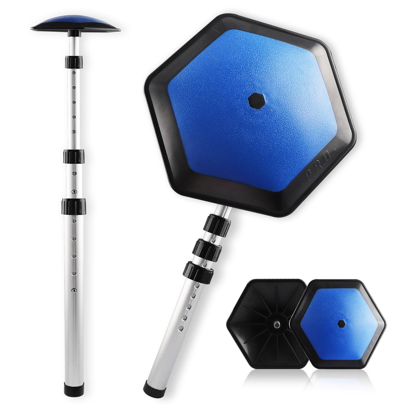 Asyxstar Golf Travel Bag Support Pole - Anti-Impact Golf Club Protector Support Golf Travel Bag Cover and Aluminum Alloy Golf Rod Stick to Protect Golf Clubs