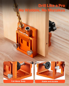 Pocket Hole Jig Kit, 0.47 To 1.89 In Adjustable, Jig Pocket Hole