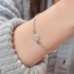 Star Dot Diamond Bracelet Girl's Light Luxury Niche High-end Sense