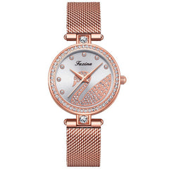 Fashionable and Elegant Five-Piece Gift Set Watch for Women