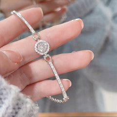 Star Dot Diamond Bracelet Girl's Light Luxury Niche High-end Sense