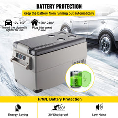 Car Refrigerator 35L Compressor Portable Small Refrigerator Refrige