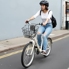 Front Bike Basket, Electric Scooter Basket with Fixed Bracket - Max