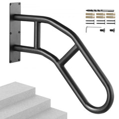 Handrails for Outdoor Steps, 29in Length Wall Mount Safety Railings