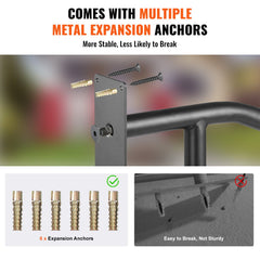 Handrails for Outdoor Steps, 29in Length Wall Mount Safety Railings