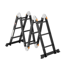 Multi-Purpose Folding Ladder, 7-in-1 Tall Extension Step Ladder, A