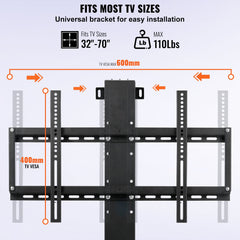 TV Lift Stand Motorized TV auto Lift Mount Bracket for 66–152.4 cm