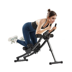 AB Workout Machine, Dual-track Ab Workout Equipment at Home Gym, Core