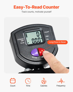 AB Workout Machine, Dual-track Ab Workout Equipment at Home Gym, Core