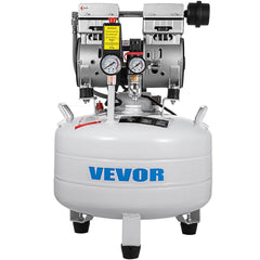 Vertical Air Compressor 6.6 Gallon Ultra Quiet Oil-Free Air Compressor