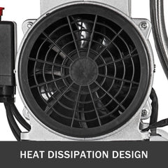 Vertical Air Compressor 6.6 Gallon Ultra Quiet Oil-Free Air Compressor
