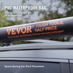Car Side Awning, Large 4.6'x6.6' Shade Coverage Vehicle Awning,