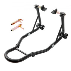 Motorcycle Rear Wheel Stand, with U + L Fork Swingarm Spool, 390 kg