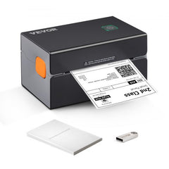 Thermal Label Printer, 300DPI for 4x6 Mailing Packages, Bluetooth &