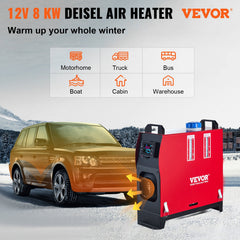 Diesel Heater 12V Diesel Air Heater Muffler 5-8KW Diesel Air Heater