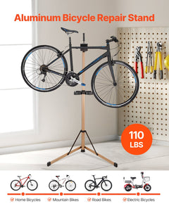 Bike Repair Stand, Max. 110 lb Heavy-duty Bicycle Work Stand with