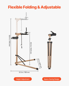Bike Repair Stand, Max. 110 lb Heavy-duty Bicycle Work Stand with