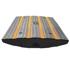 Car Driveway Rubber Curb Ramp, 15 Tons Load Capacity, 66 mm Rise